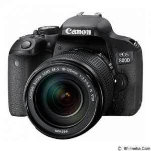 Canon Digital EOS 800D with lens 18-135mm